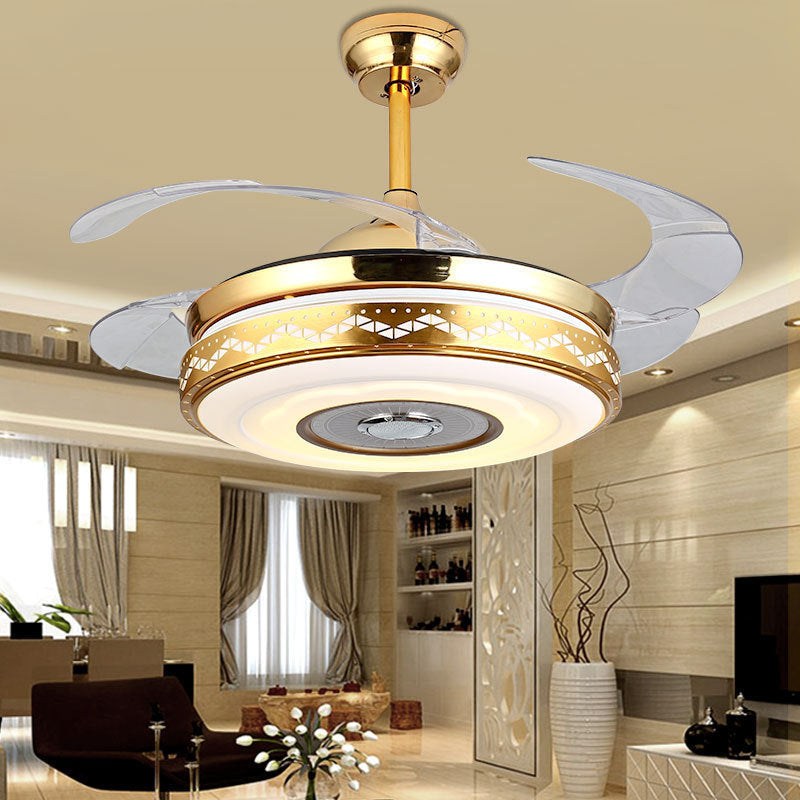 Intelligent Living Room Fan Light – Smart Home Ceiling Fan

